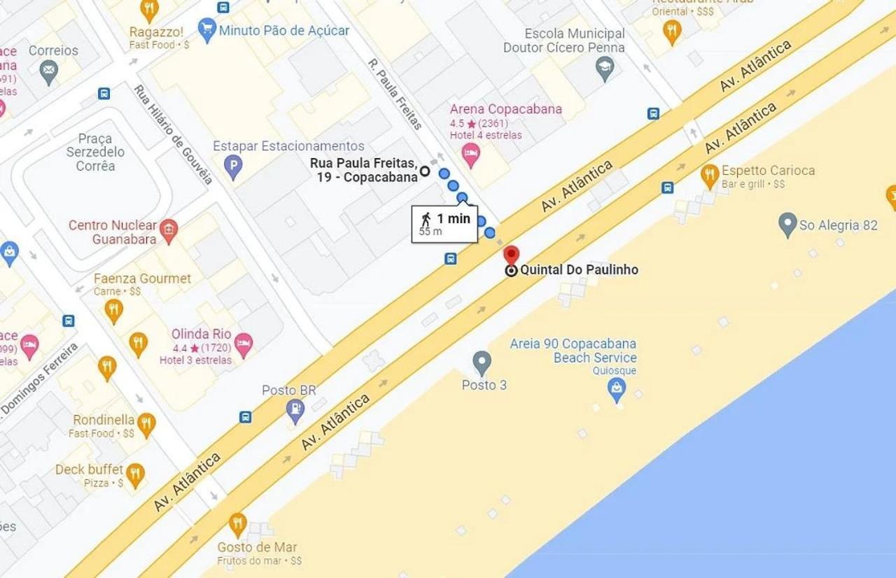 Pf21 - Apto A 1 Minuto Da Praia De Copacabana Río de Janeiro Exterior foto